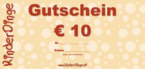 KinderDinge Gutschein 10,- Euro