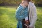 Preview: Yaro - Tragetuch La Vita Teal - Natural Tussah Hemp