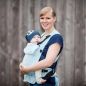 Preview: Storchenwiege Baby Carrier aqua