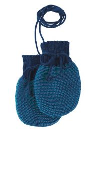 Disana Strickhandschuhe marine blau