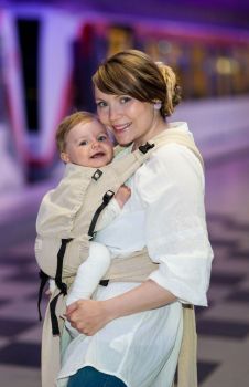 Storchenwiege Baby Carrier natur