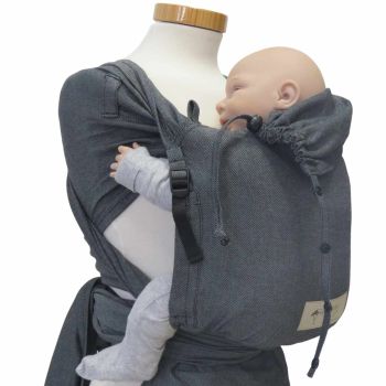 StorchenwiegeWrap  Baby Carrier graphit