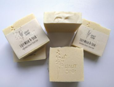 Hautsinn Lily Milk & Silk Luxus Gesichtsseife