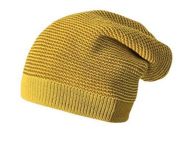 Disana Longbeanie curry-gold