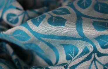 Yaro - La Vita Teal Natural Tussah hemp