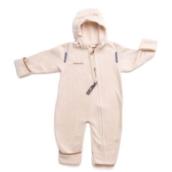 Hoppediz Fleeceoverall creme