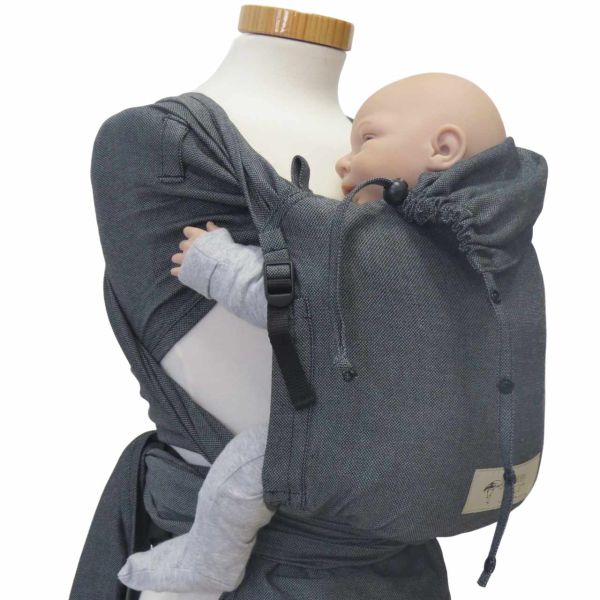 StorchenwiegeWrap  Baby Carrier graphit