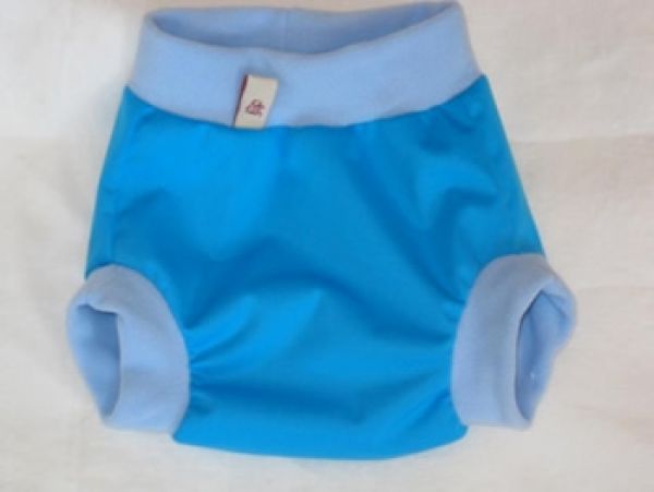 hu-da Schlupfüberhose blau