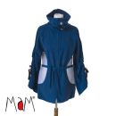 MaM - Tragetunika aus Polarfleece - blauschwarz/grau